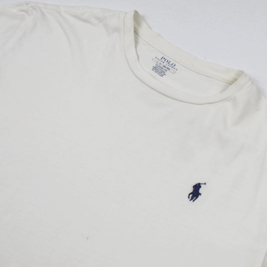 Playera Ralph Lauren Blanca (L)