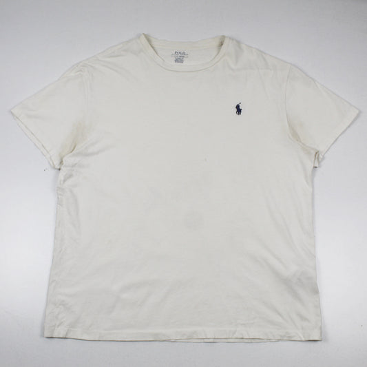 Playera Ralph Lauren Blanca (L)