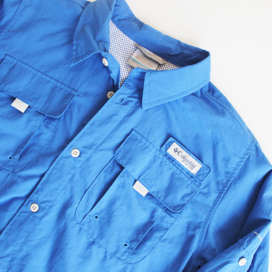 Camisa Columbia Azul (XS)