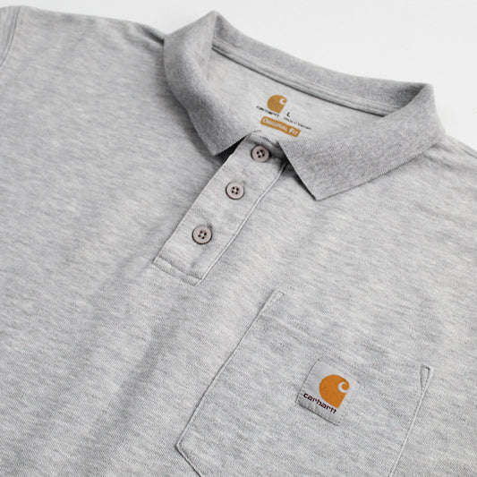 Polo Carhartt Gris (L)