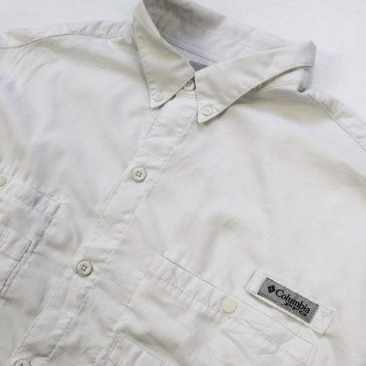 Camisa Columbia Blanca  (XL)