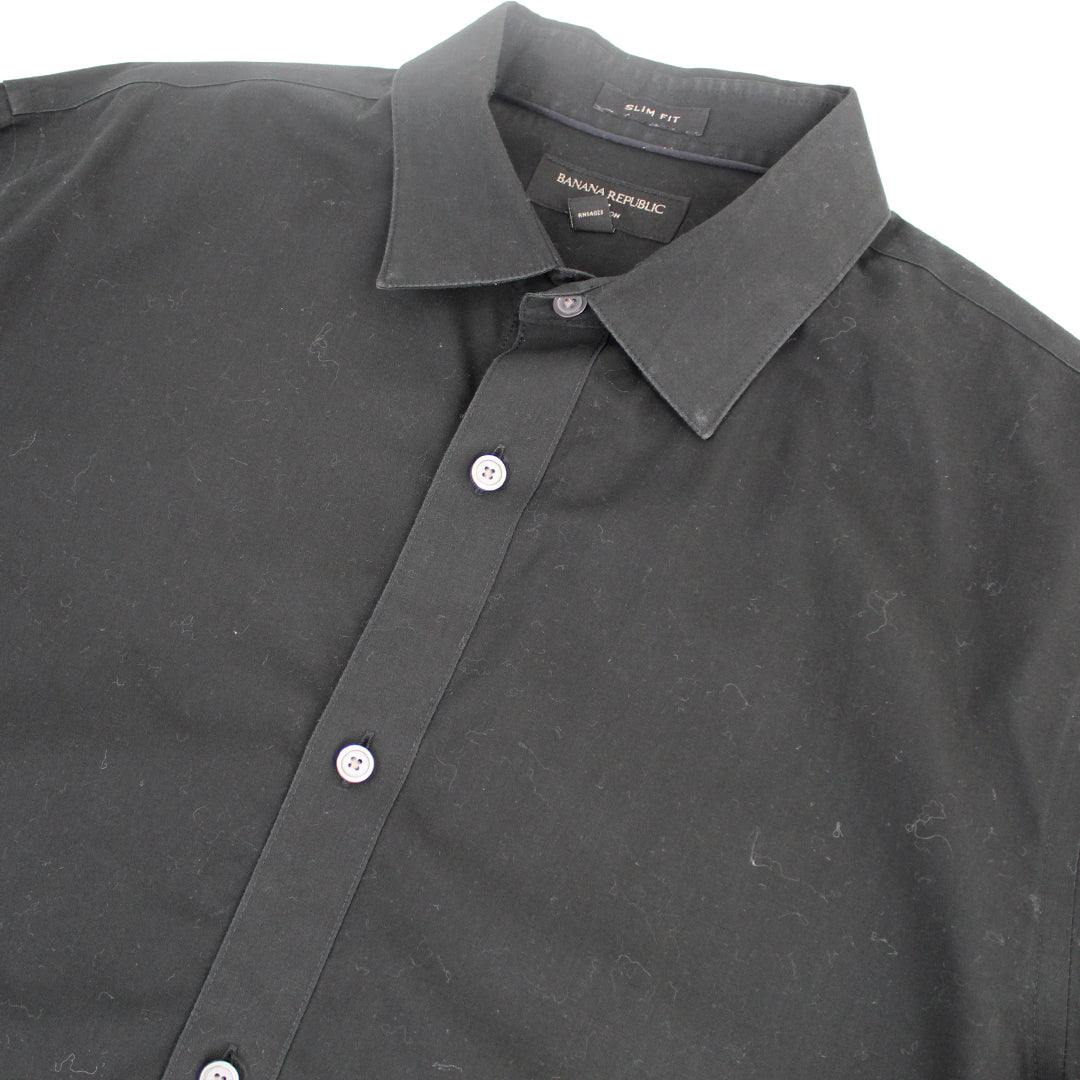 Camisa Banana Republic Negra (L)