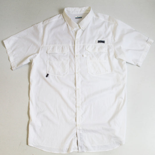 Camisa Columbia Blanca  (XL)