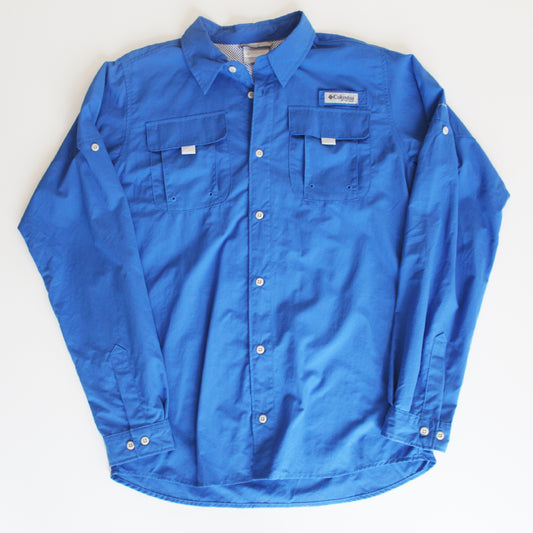 Camisa Columbia Azul (XS)