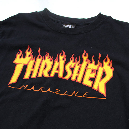 Playera Thrasher Negra (M)