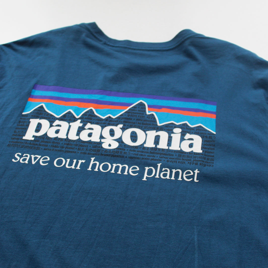 Playera Patagonia Azul (L)