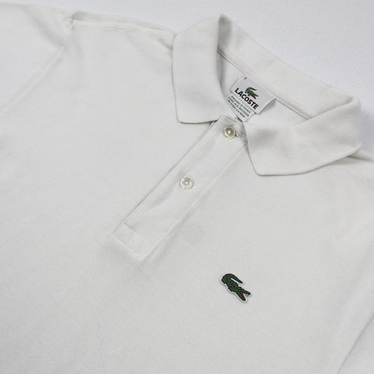 Polo Lacoste Blanca  (S)