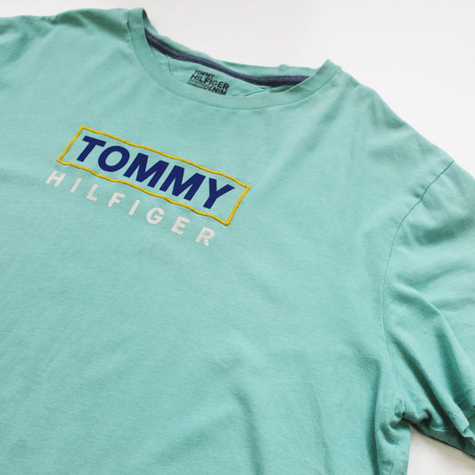 Playera Tommy Hilfiger Verde (XL)