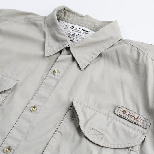 Camisa Columbia Beige  (XL)