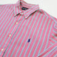 Camisa Ralph Lauren Rayas Rosas (L)