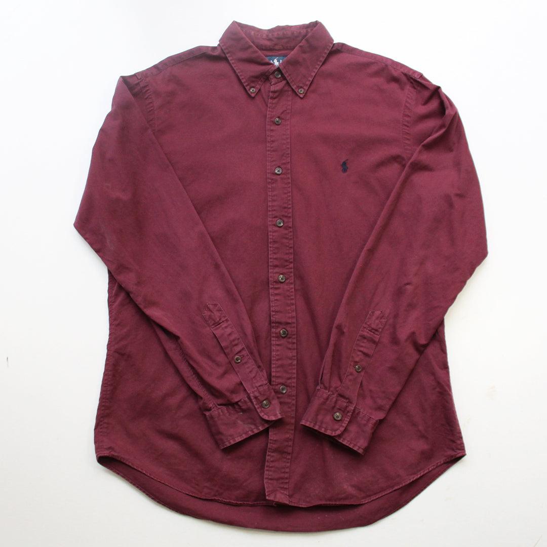 Camisa  Ralph Lauren Vino  (L)