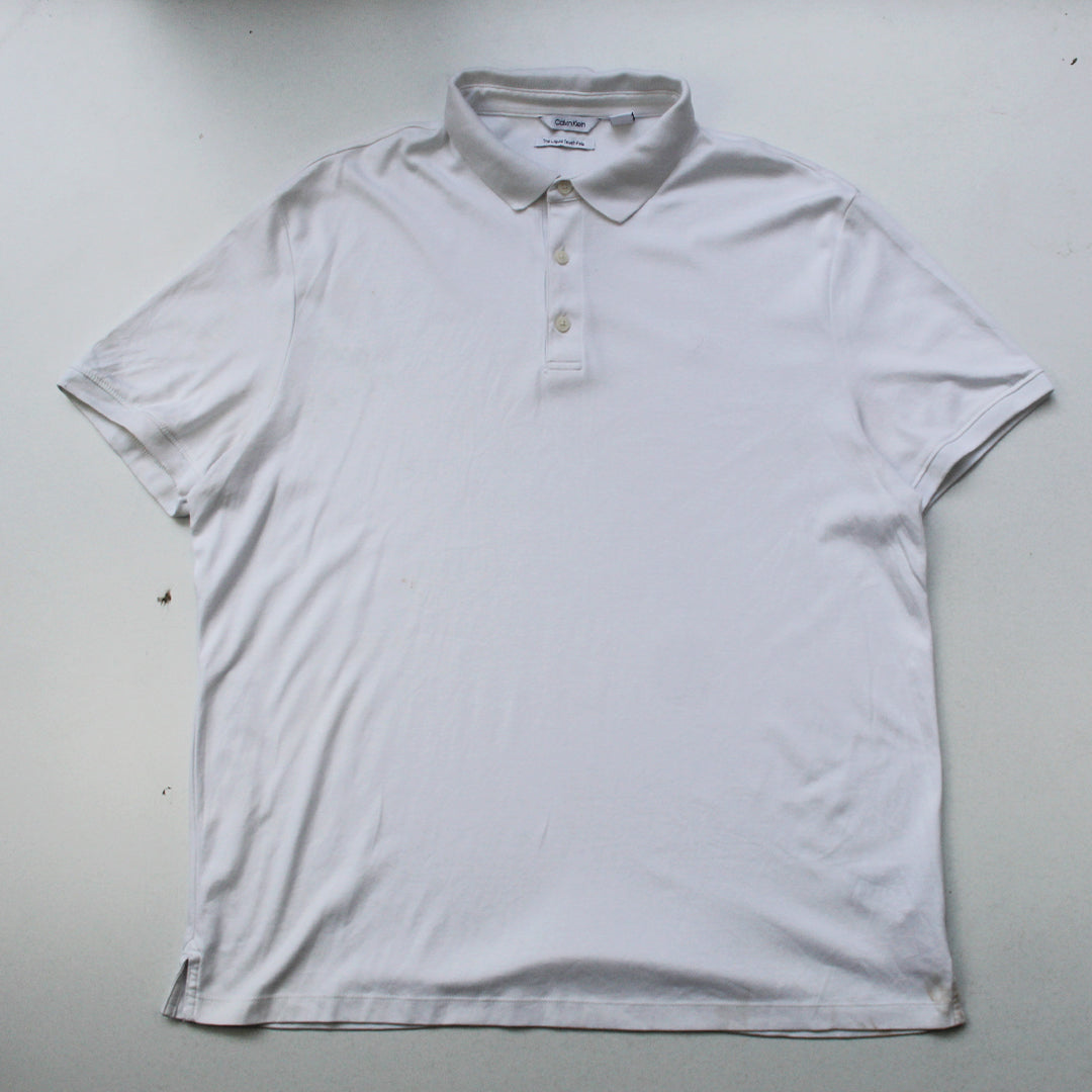 Polo Calvin Klein Blanca (XL)