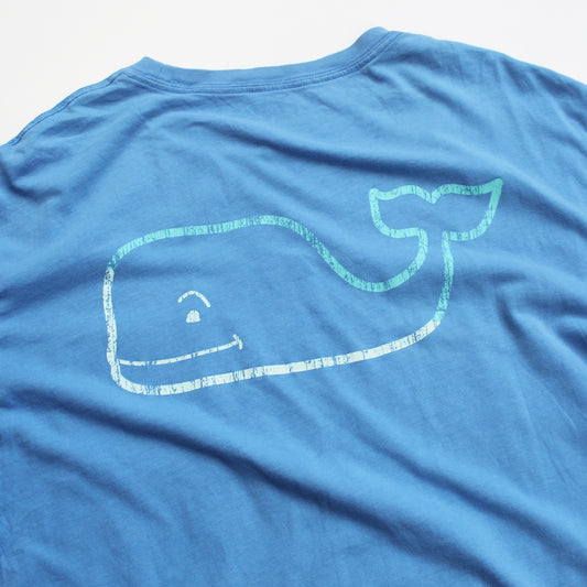 Playera Vineyard Vines Celeste  (L)