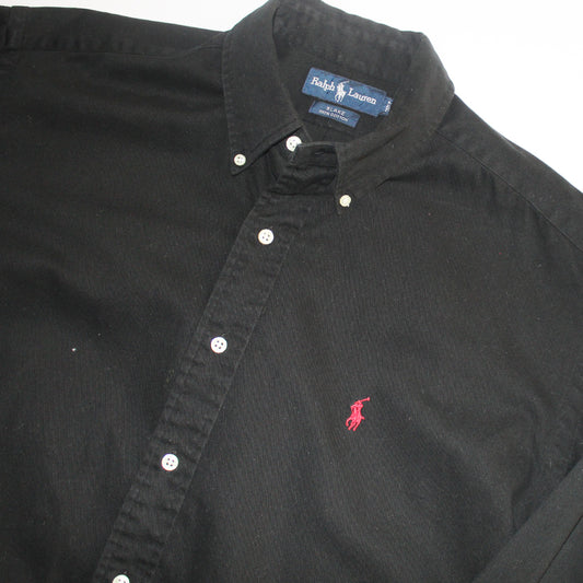 Camisa Ralph Lauren Negra (XL)