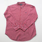 Camisa Ralph Lauren Rayas Rojas (XL)