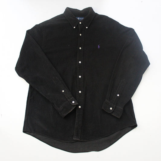 Camisa Ralph Lauren De Pana Negra (XXL)