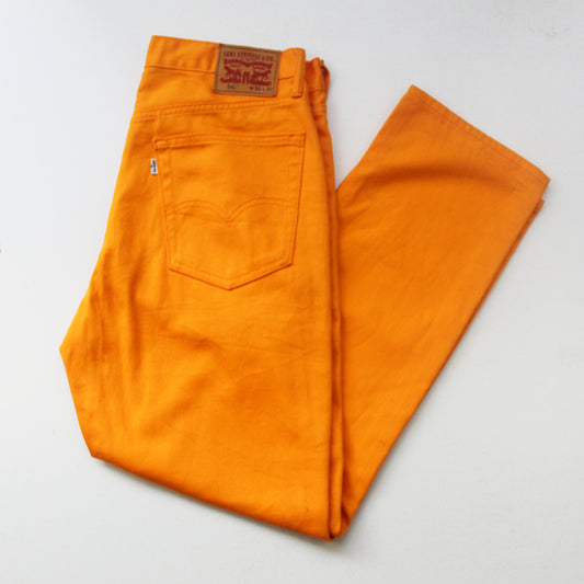 Jeans Levis Amarillo Mezclilla (38)