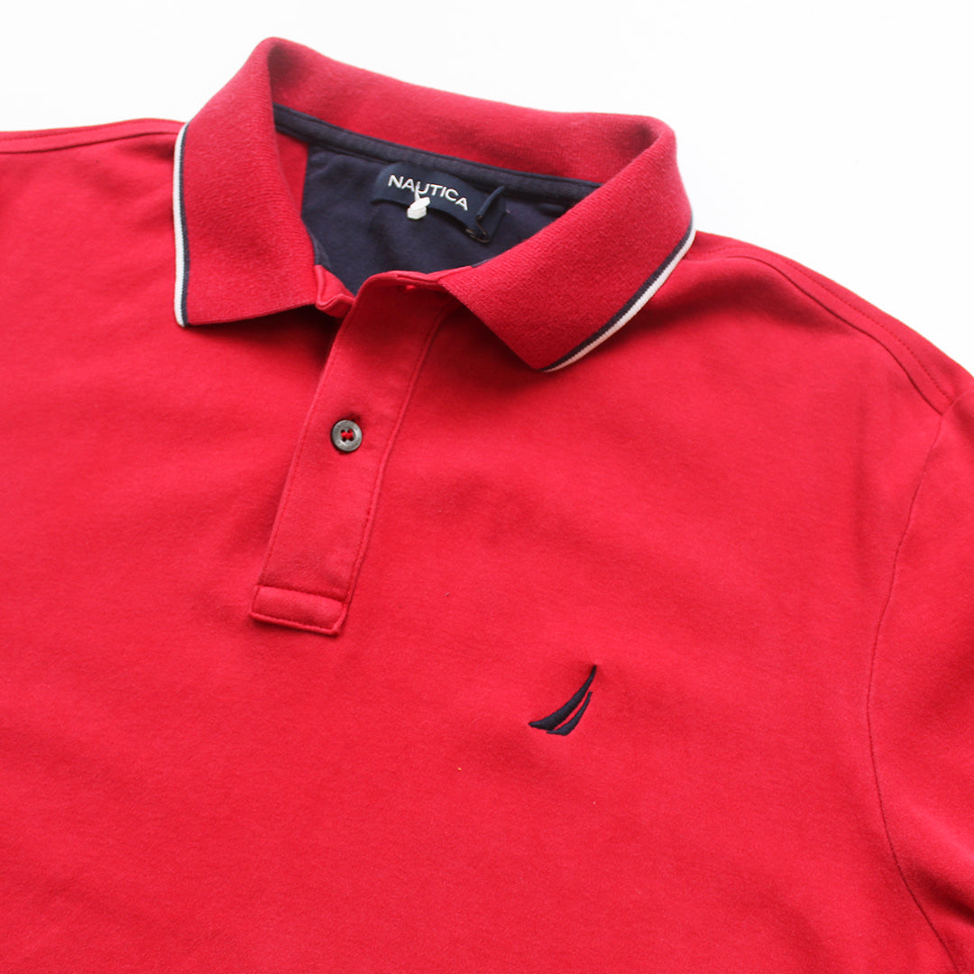 Polo Nautica Roja (M)