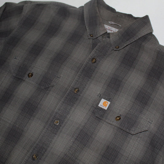 Camisa Carhartt Cuadros Grises (XL)