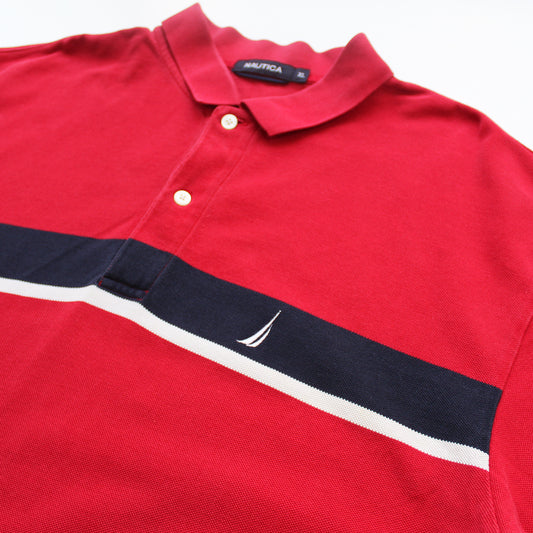 Polo Nautica Roja (XL)