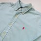 Camisa Ralph Lauren Rayas Aqua (M)