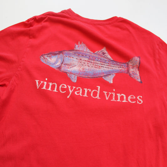 Playera Vineyard Vines Coral (S)