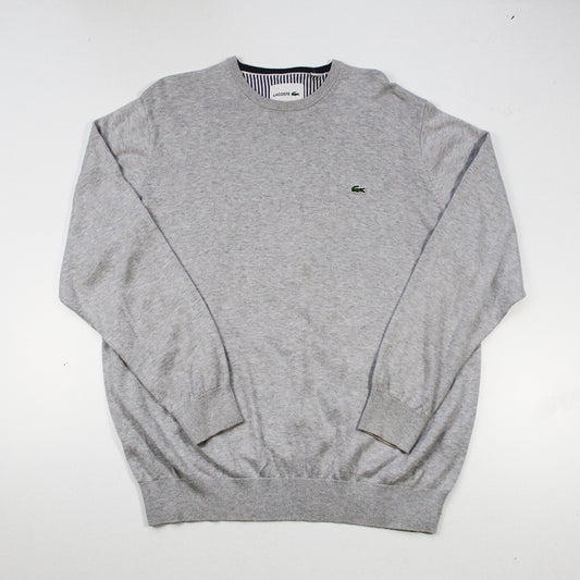 Sueter Lacoste Gris (L)