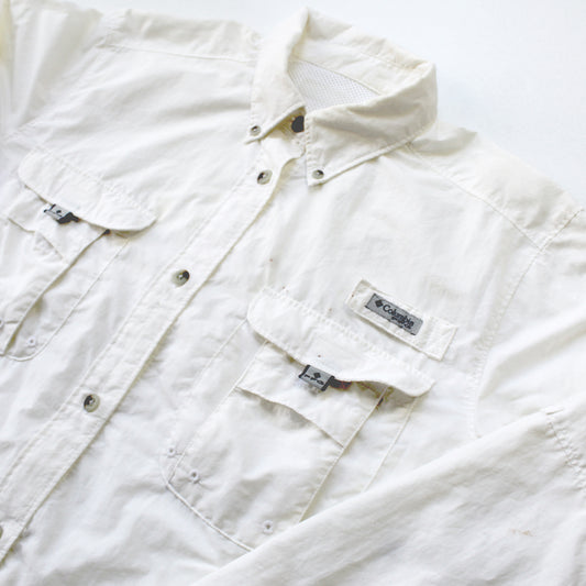 Camisa Columbia Blanca (M)