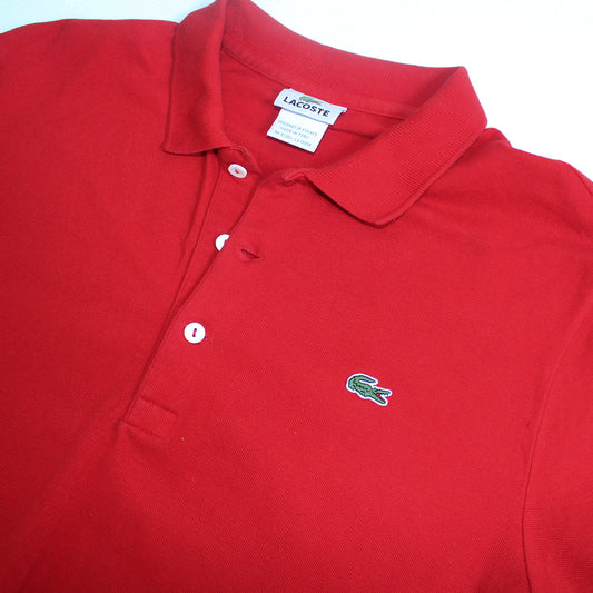 Polo Lacoste Roja (S)