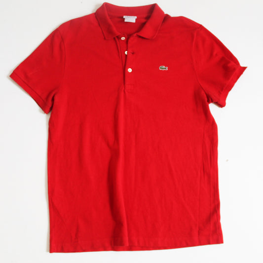 Polo Lacoste Roja (S)