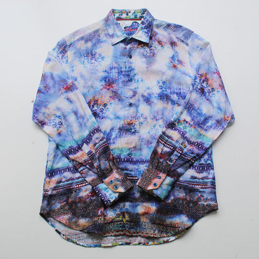 Camisa Robert Graham Azul (M)