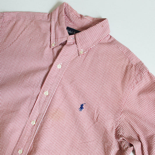 Camisa Ralph Lauren Rayas Rojas (M)