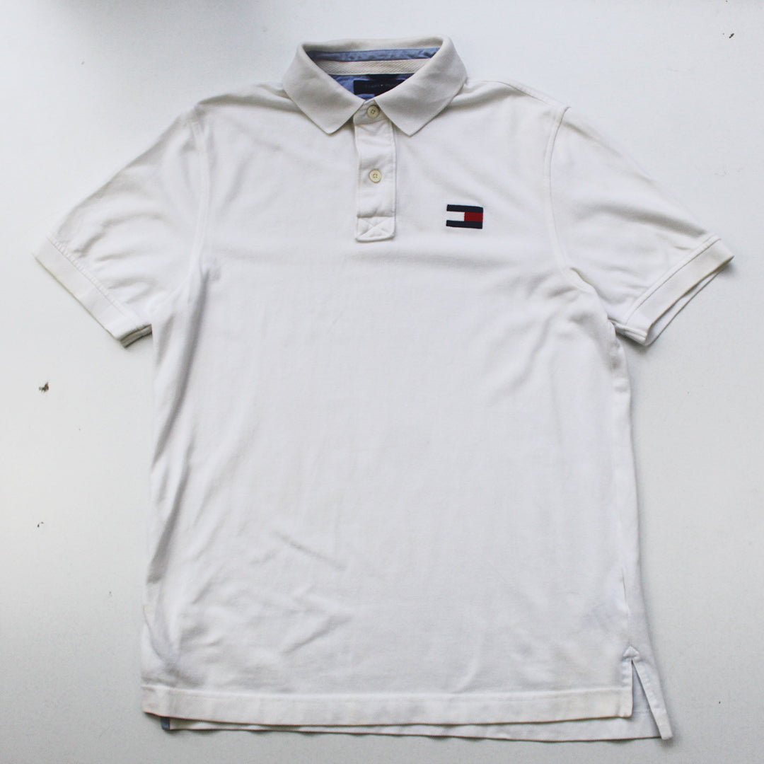 Polo Tommy Hilfiger Blanca (M)