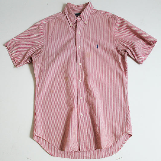 Camisa Ralph Lauren Rayas Rojas (M)
