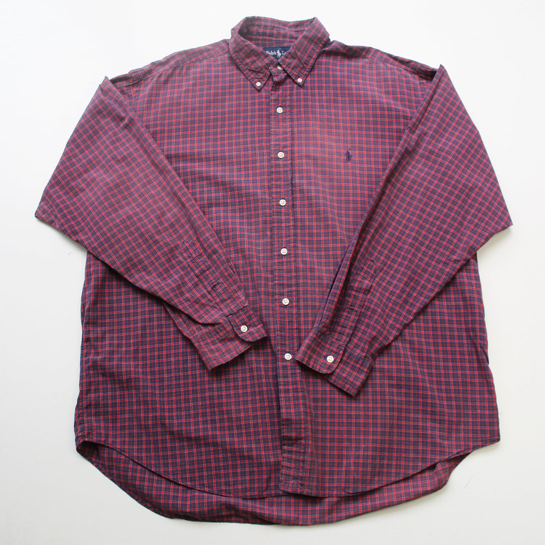 Camisa Ralph Lauren Cuadros  (XL)