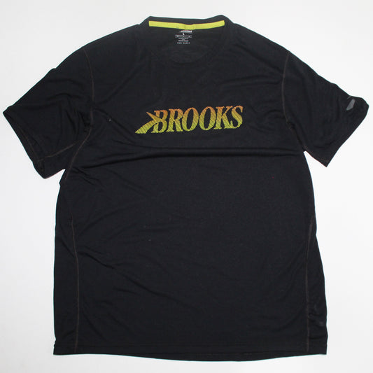 Playera  Brooks Negra (L)