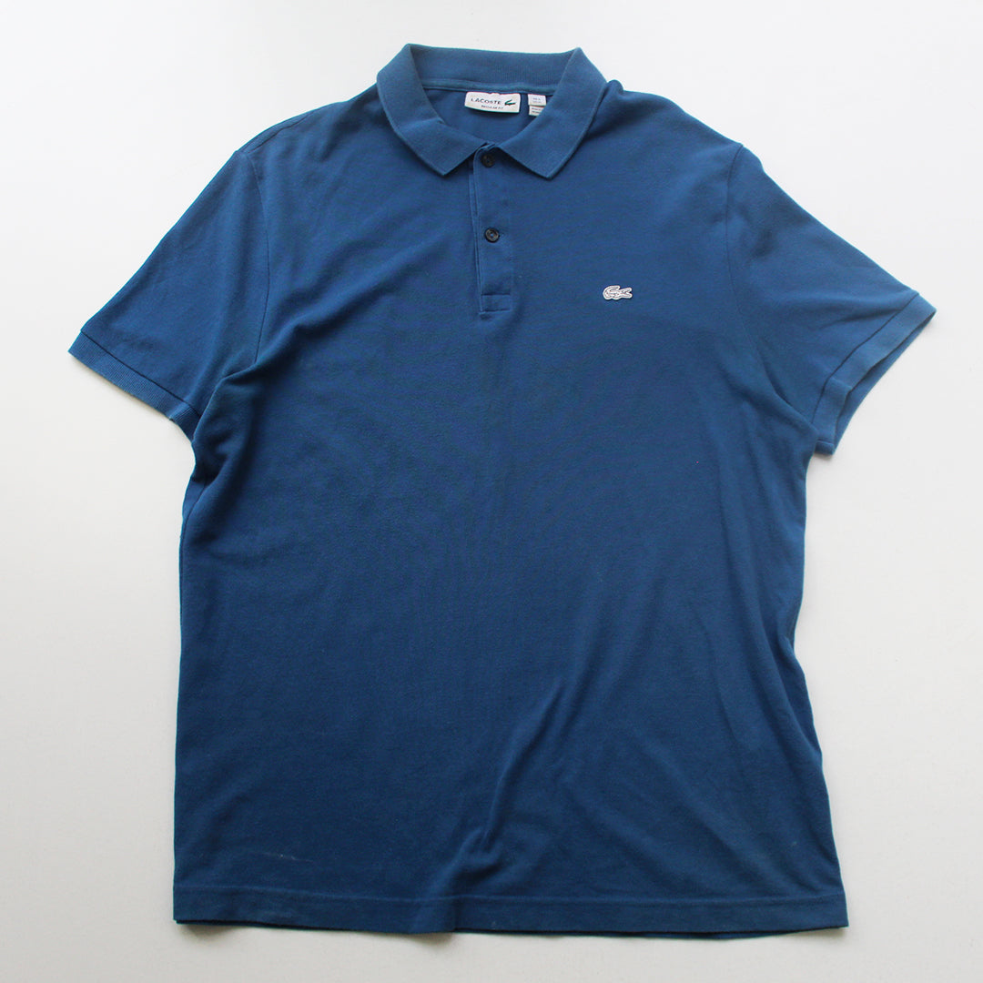 Polo Lacoste Azul (XL)