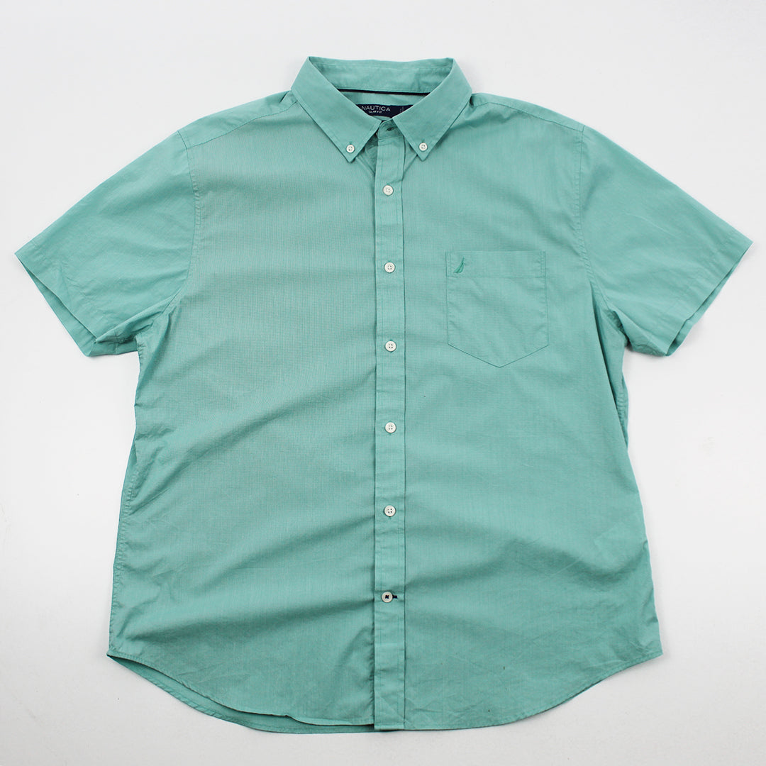 Camisa Nautica Verde  (L)