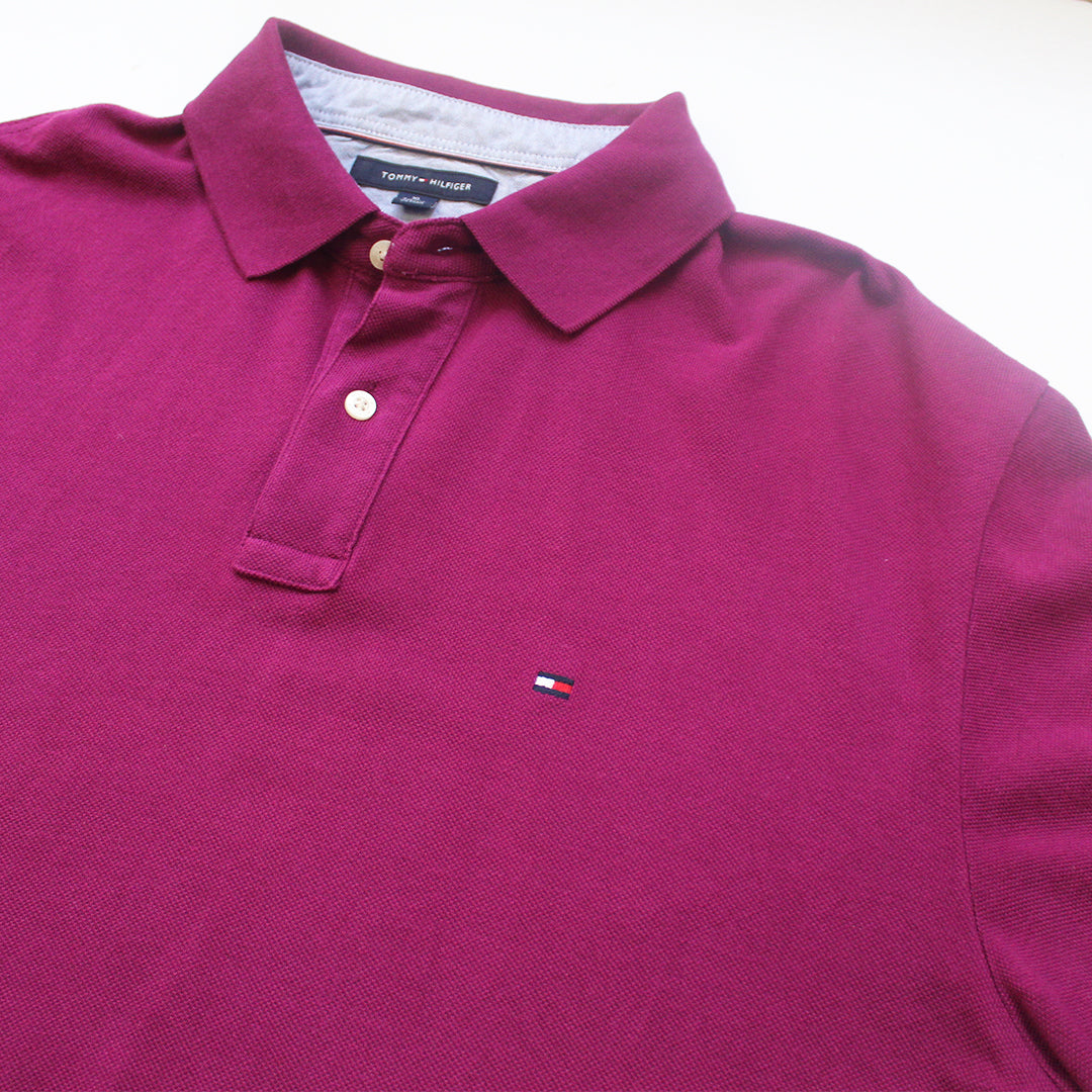 Polo Tommy Hilfiger Morada  (XL)