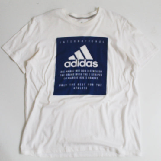 Playera Adidas Blanca (L)