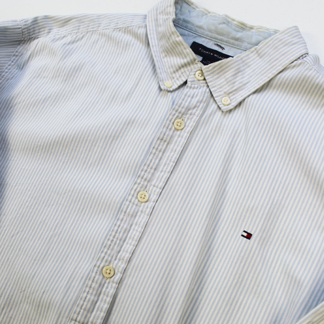 Camisa Tommy Hilfiger Rayas (XXL)