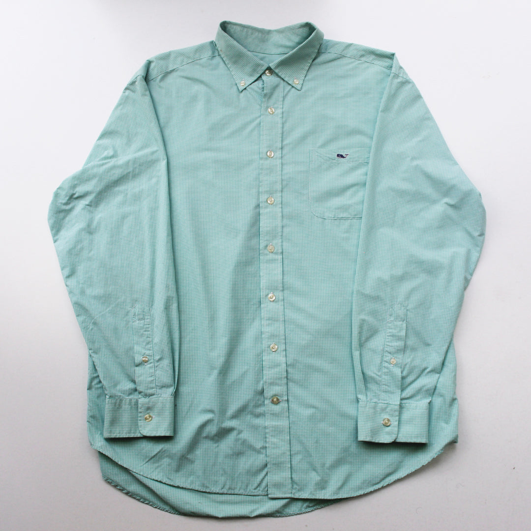 Camisa Vineyard Vines  Verde (XL)