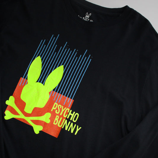 Playera Psycho Bunny Negra  (L)