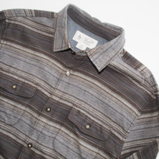 Camisa Penguin Gris   (L)