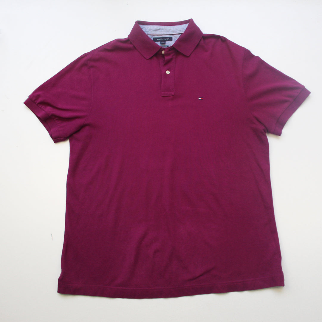 Polo Tommy Hilfiger Morada  (XL)