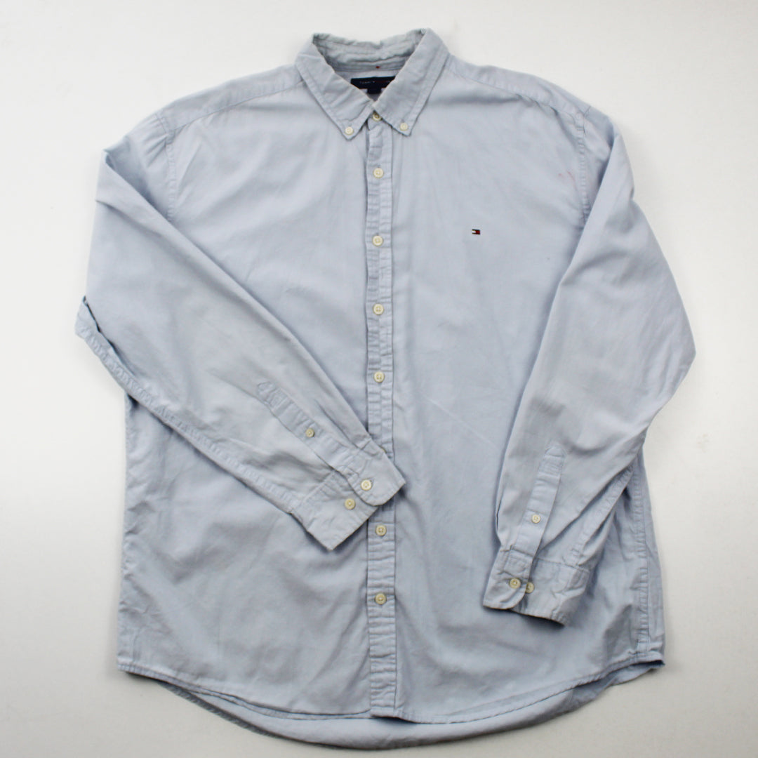 Camisa Tommy Hilfiger Celeste (XXL)