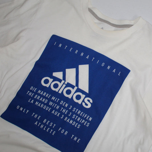 Playera Adidas Blanca (L)