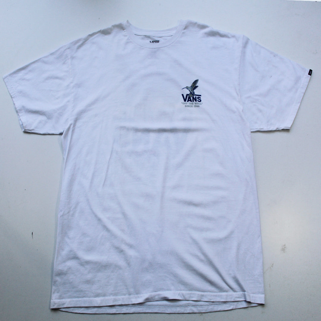 Playera Vans Blanca (XL)