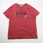 Playera Ralph Lauren Roja salmon (XL)