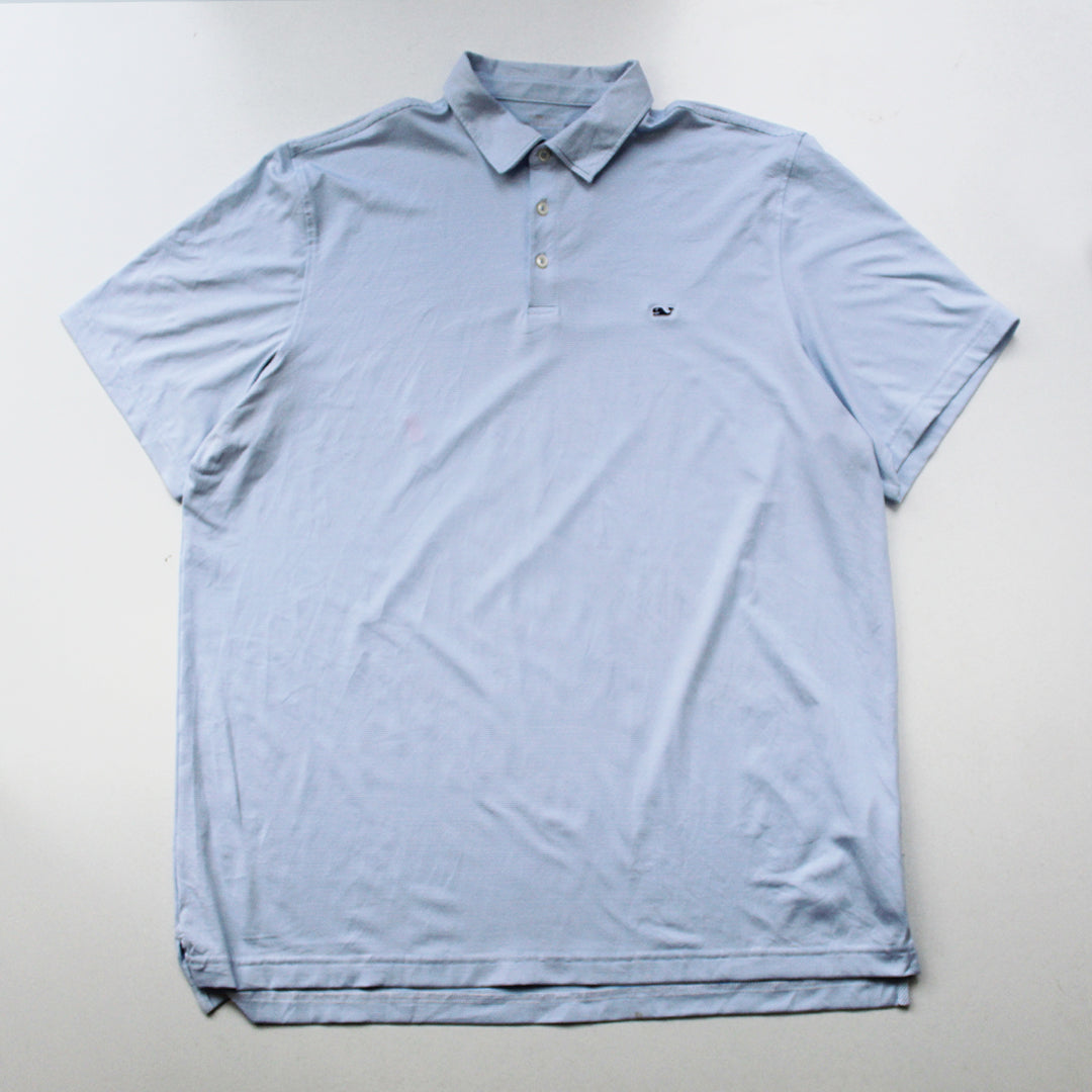 Polo Vineyard Vines Sport Celeste (XXL)